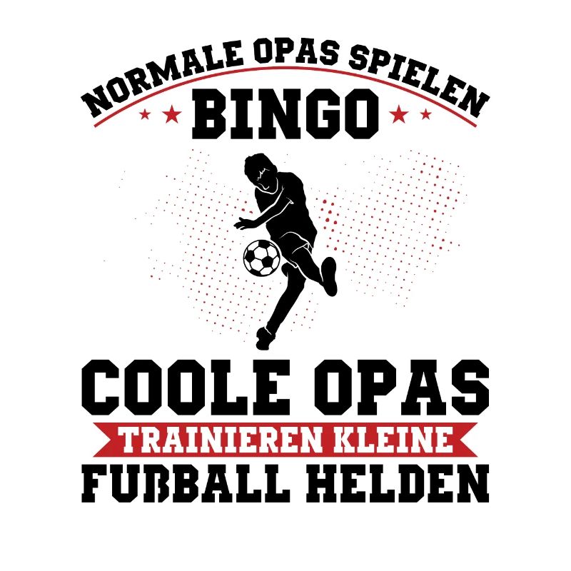 Fußball Opa Trainer Spruch Großvater Geschenkidee