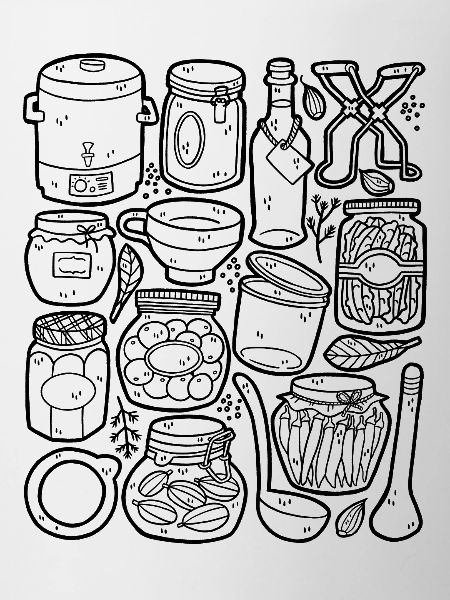 Canning, boiling, fermentation