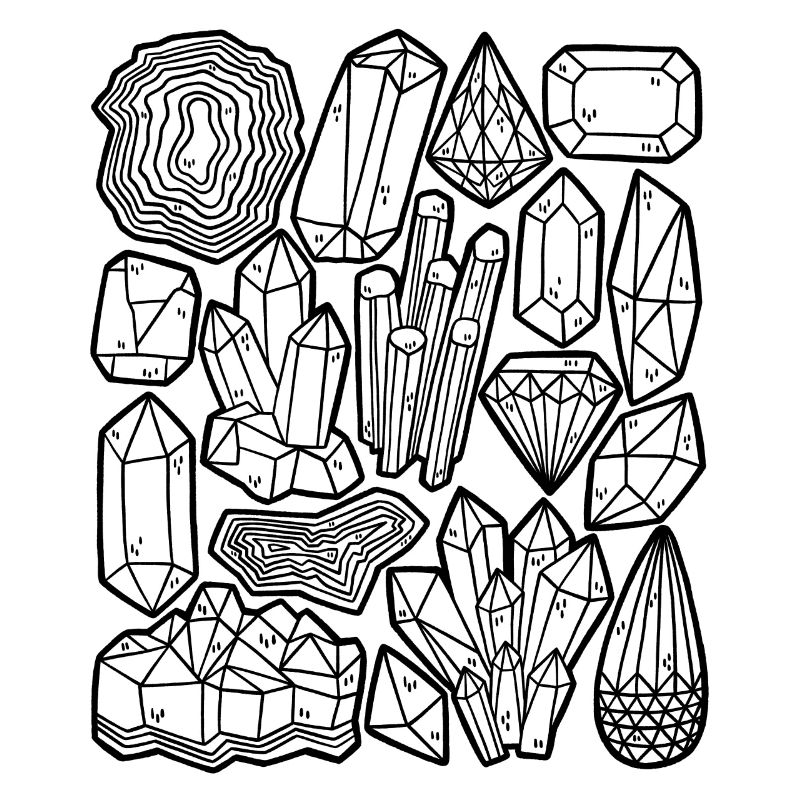 Crystals, Gemstones, Minerals, Diamonds