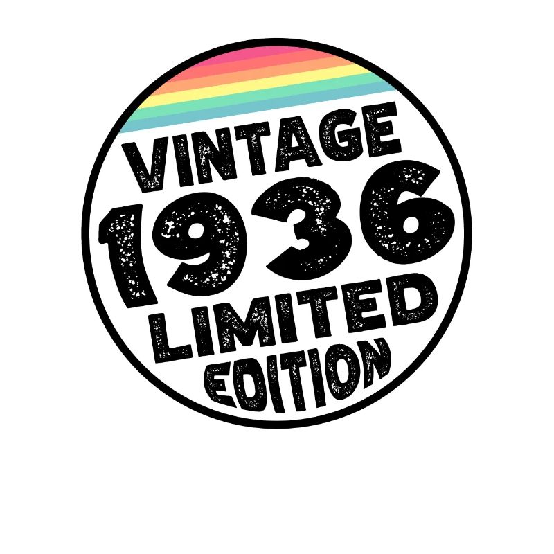 Limited Edition since 1936 Geburtstag Geschenk