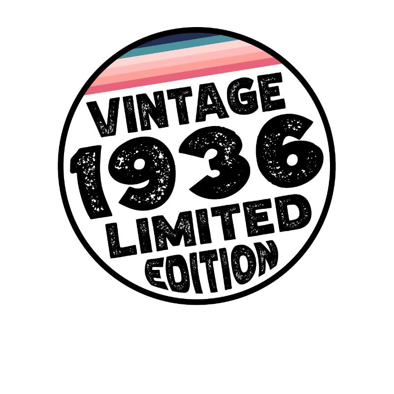 Limited Edition since 1936 Geburtstag Geschenk