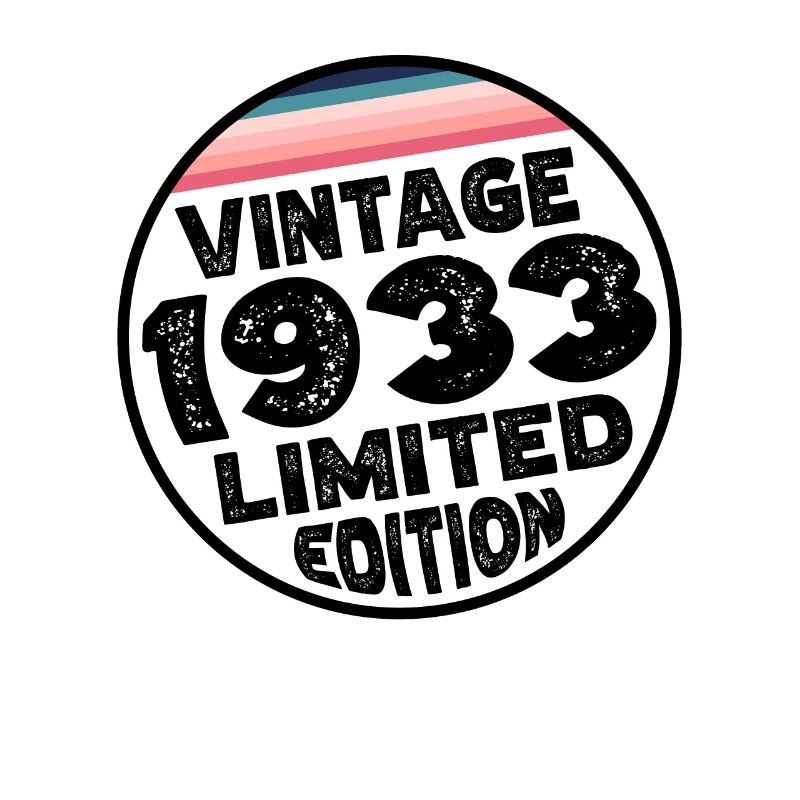 Limited Edition since 1933 Birthday Gift