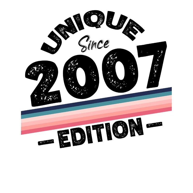 Unique depuis 2007 Edition Anniversaire Millésime 2007