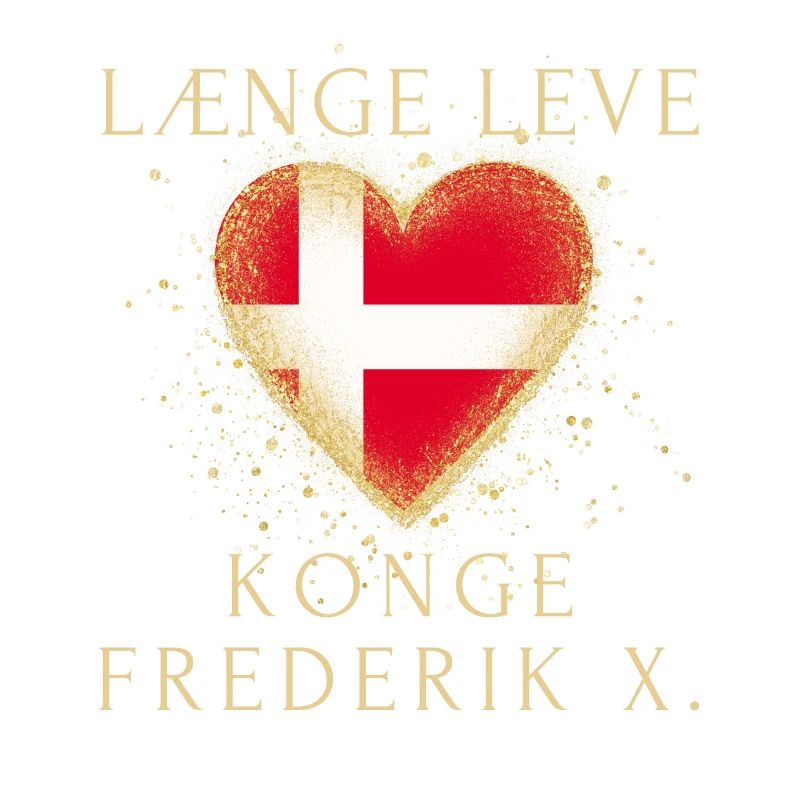 Læng leve Konge Frederik X Dänemark
