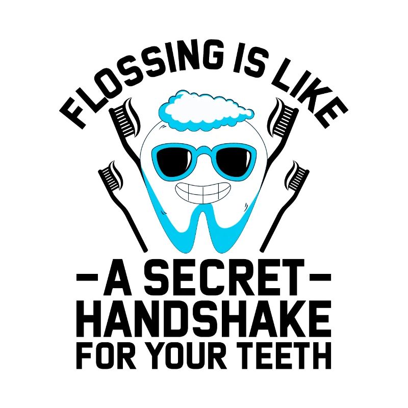 L’utilisation du fil dentaire est comme une poignée de main secrète pour vos dents