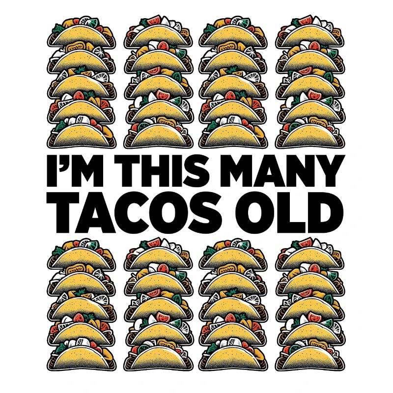 40e idée cadeau d’anniversaire quarante Tacos drôle