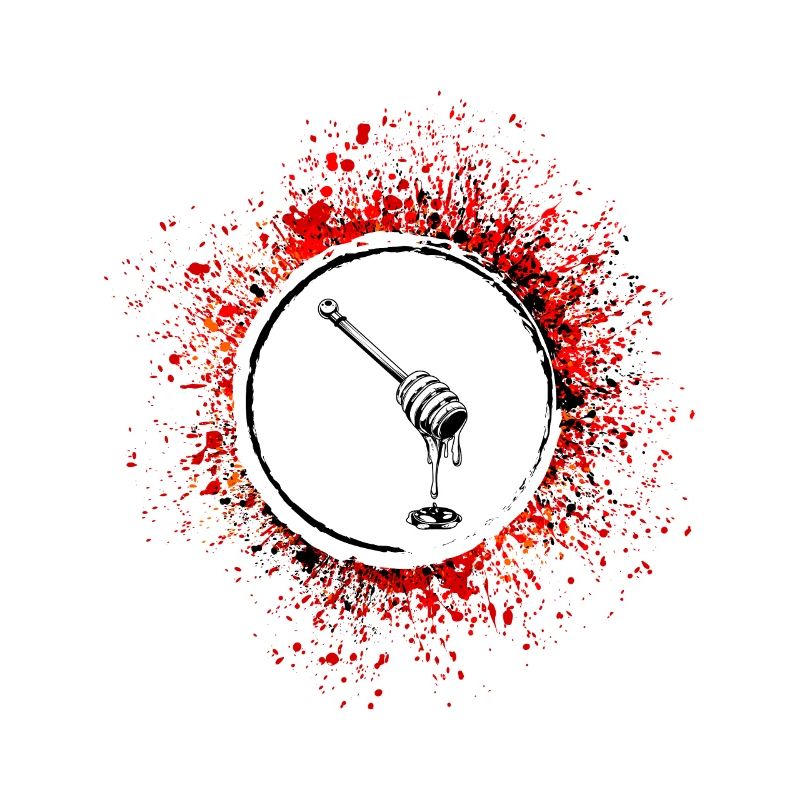 Stick chisel icon beekeeper