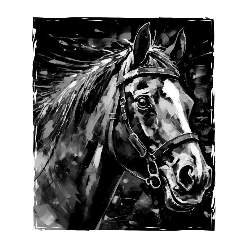 Portrait de cheval