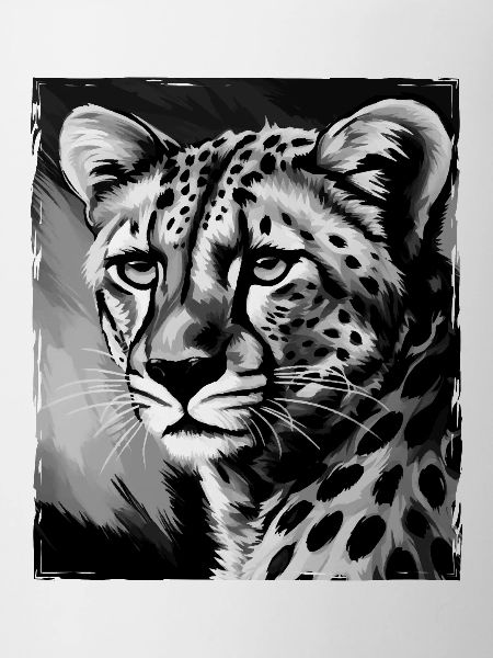Portrait de guépard