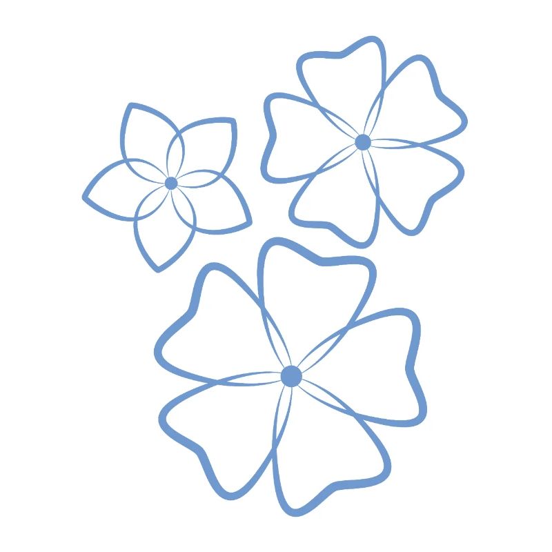 Pretty Blue Flowers