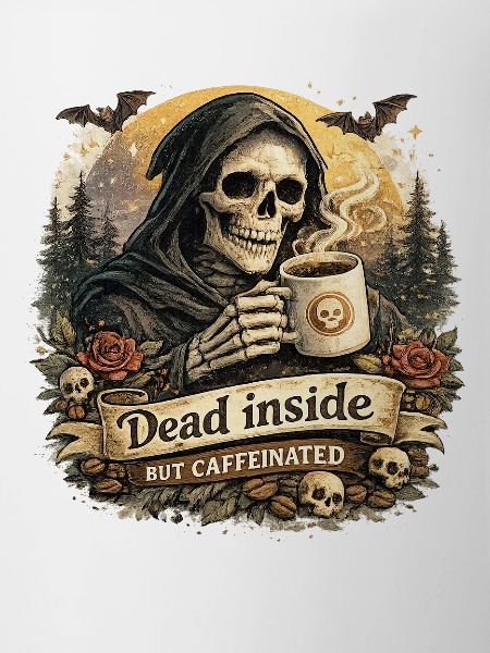 Mort et Café Caffeiné