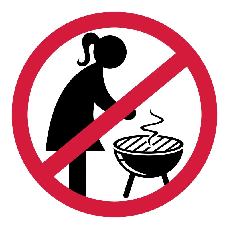 Pas de filles sur le gril