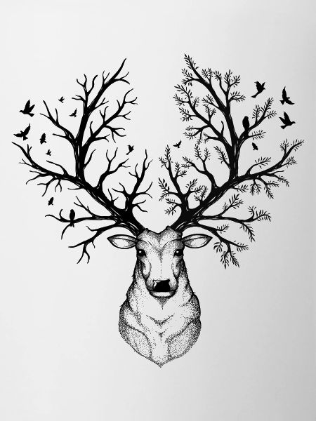 Fantasy deer