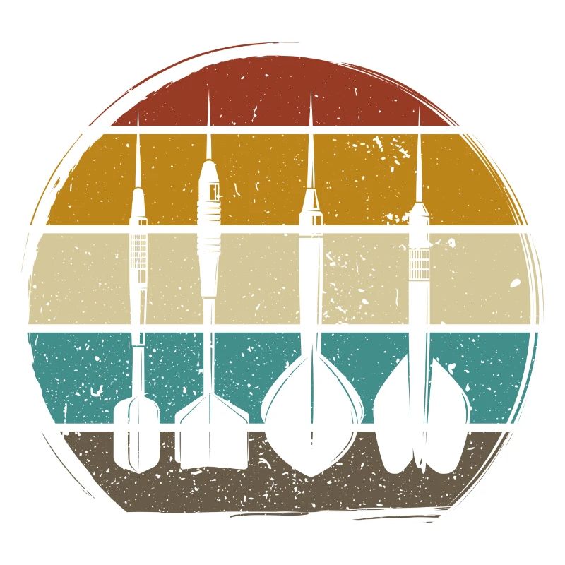 Retro Dartpfeile Vintage Dart Flights Darts