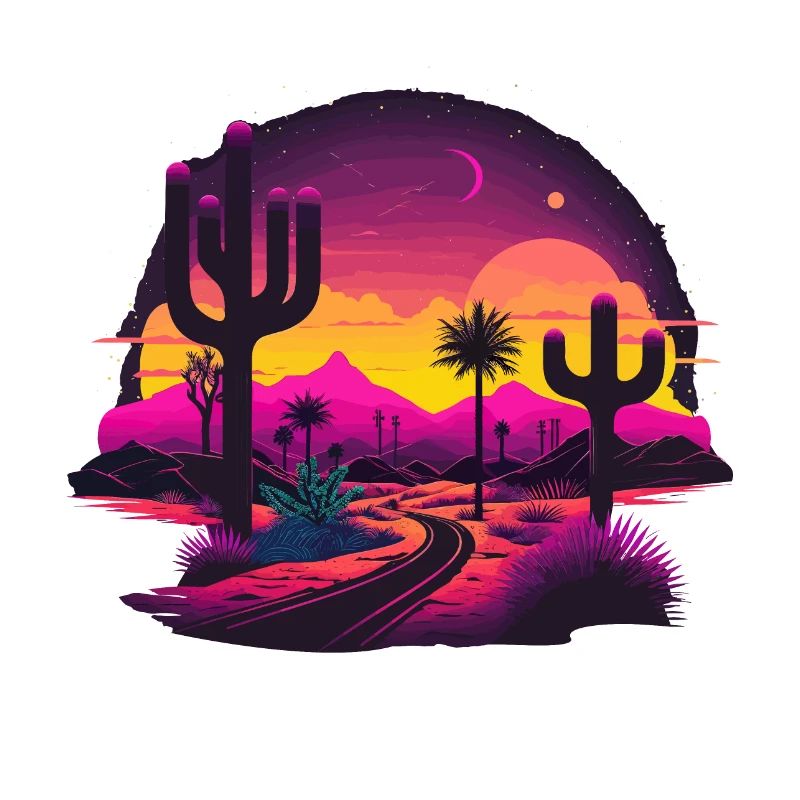 Neonlandschaft