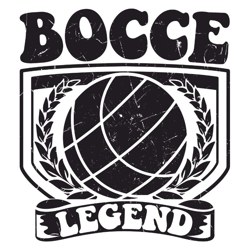 Bocce Legend Spruch Bocce Ball mit Jack Bocci