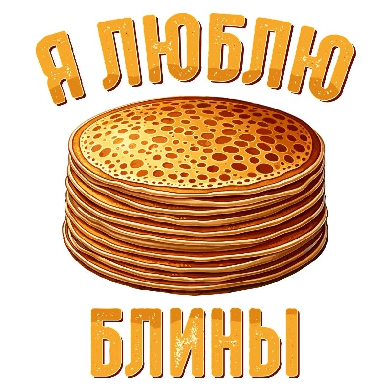 J’adore les blinis crêpes russes russie