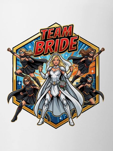 Team Bride Superheroine Comic