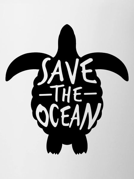 Save the ocean turtle
