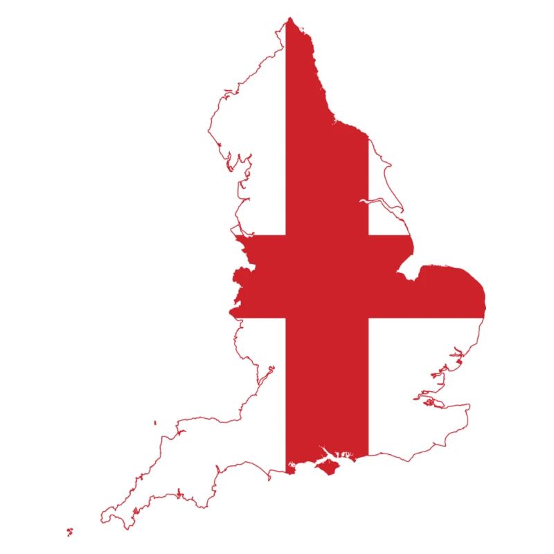 Map of England