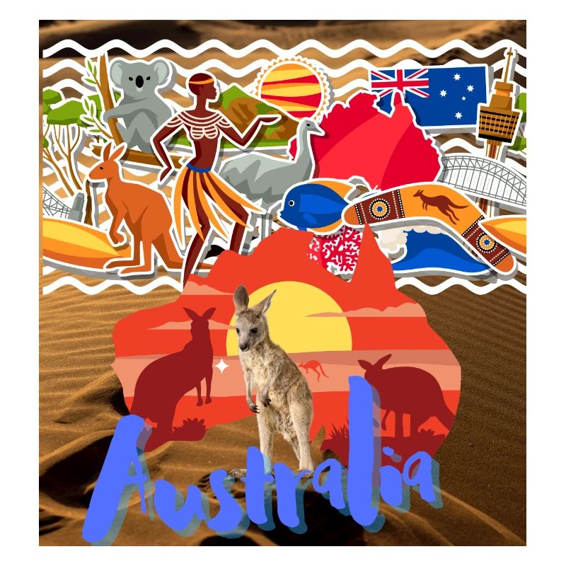 Australia, Kangaroo.