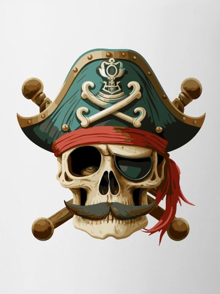 Capitaine pirate Skull & Bones