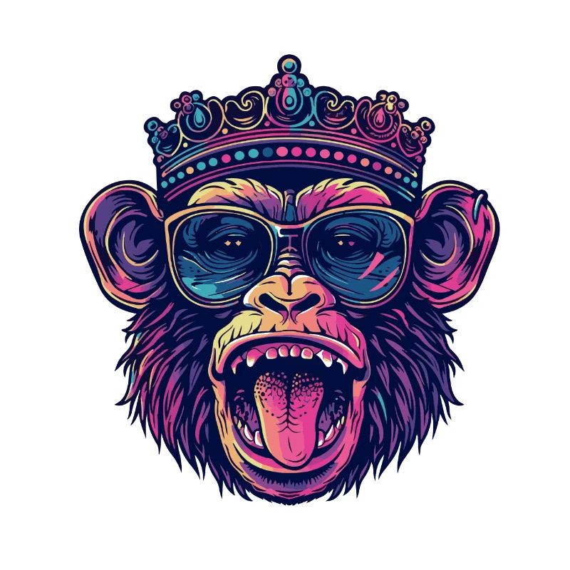 Monkey Birthday Funny Party