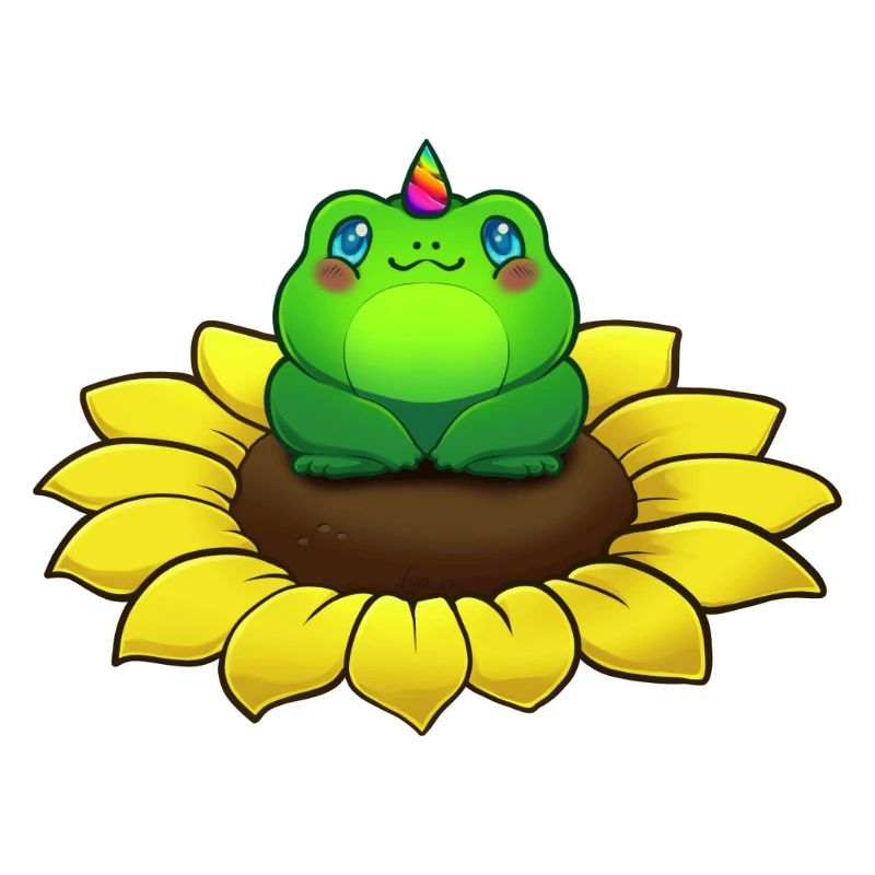 Einhornfrosch Sonnenbume