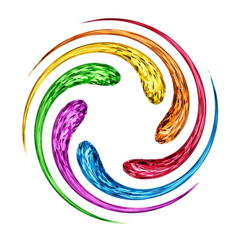 Infinity Spiral Infinity Stones Rainbow