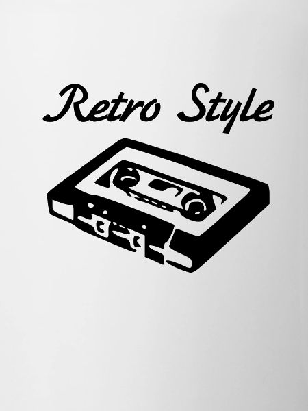 Retro Style Audio Cassette
