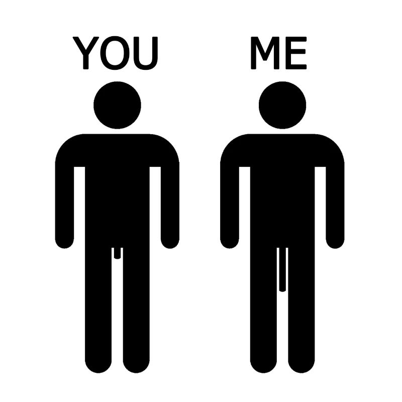 You me funny design black gift idea