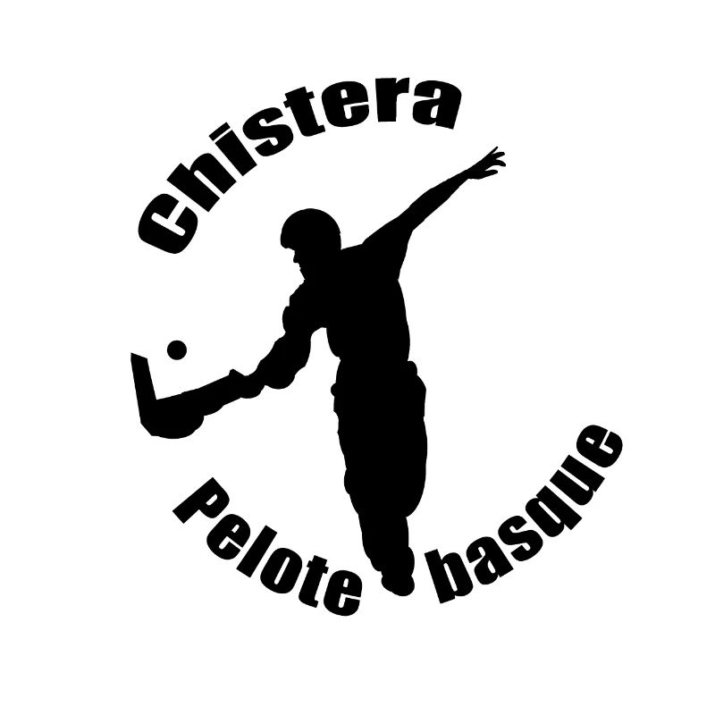 Chistera pelote basque jeu de paume fronton