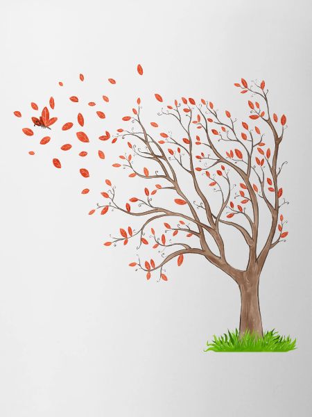 Tree of Life and Butterfly