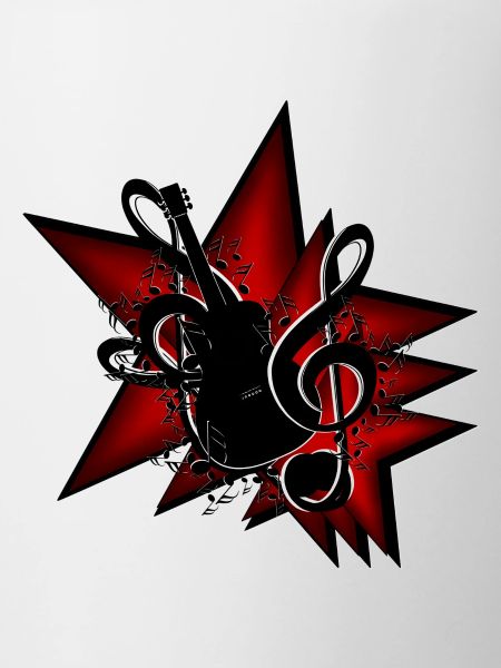 Clef de guitare étoilée
