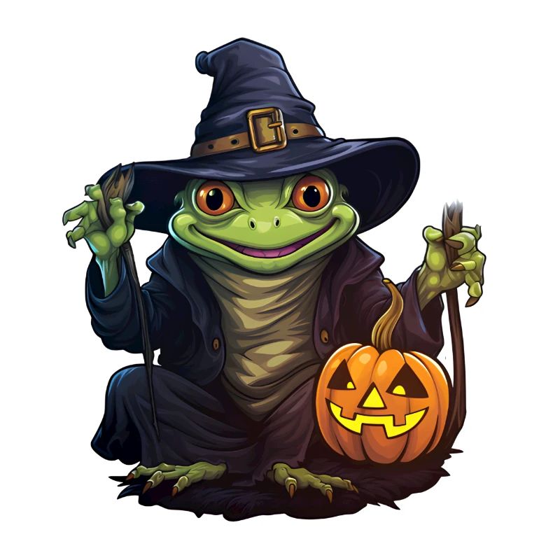Grenouille d’Halloween