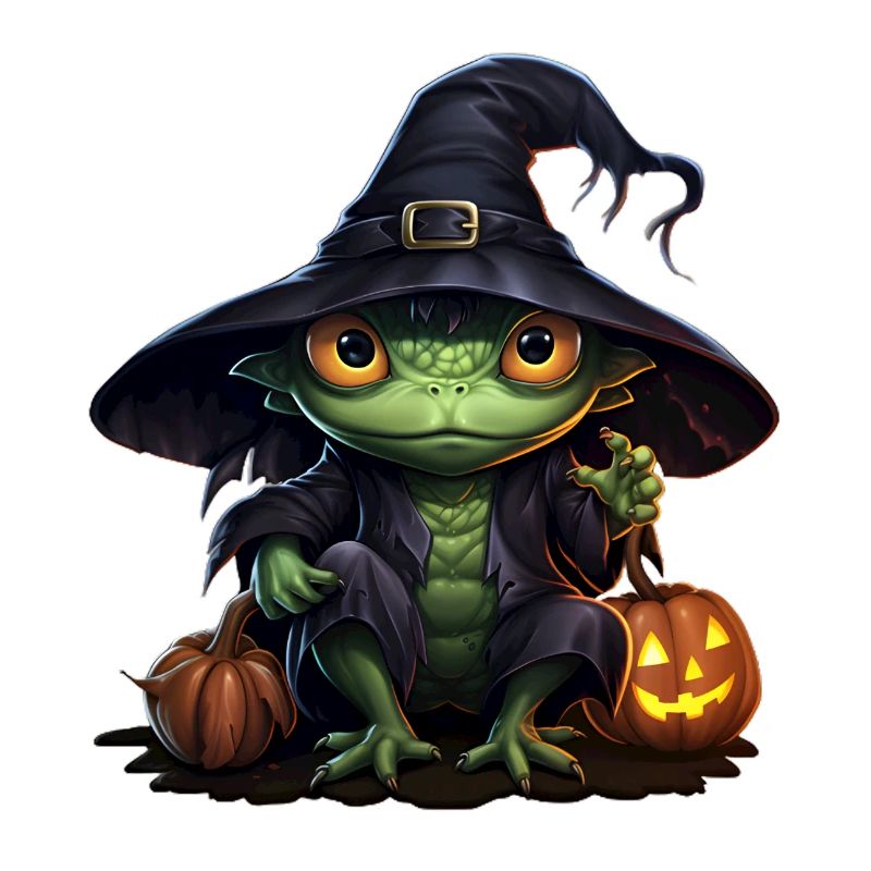 Grenouille d’Halloween