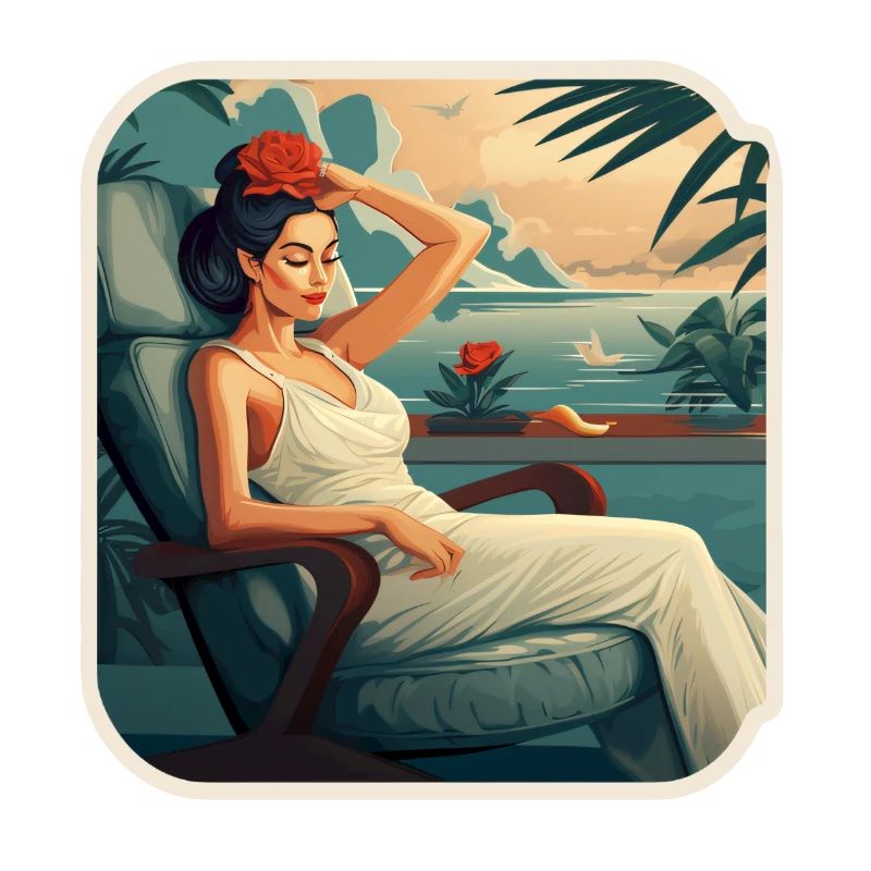 Urlaub Entspannung Frau