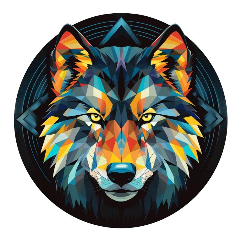 Mystical Wolf Circle