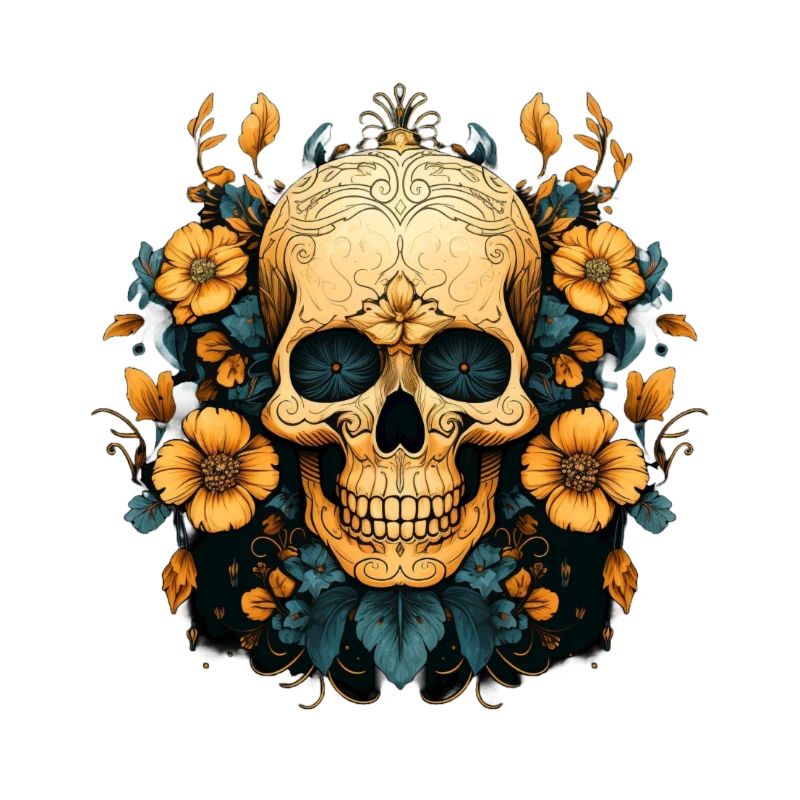 Skull Garden Rings