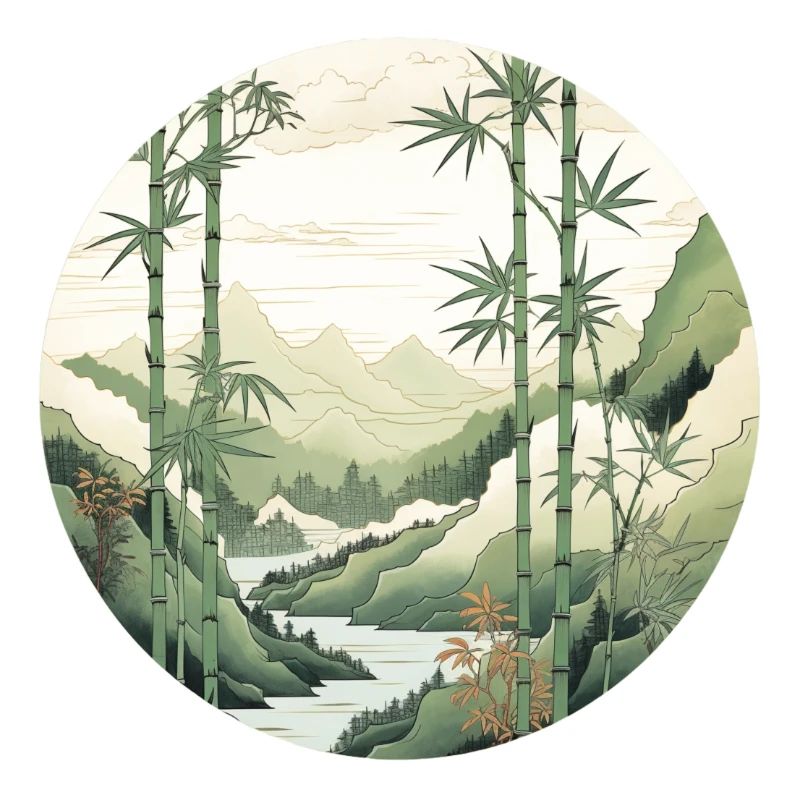 Horizon de bambou