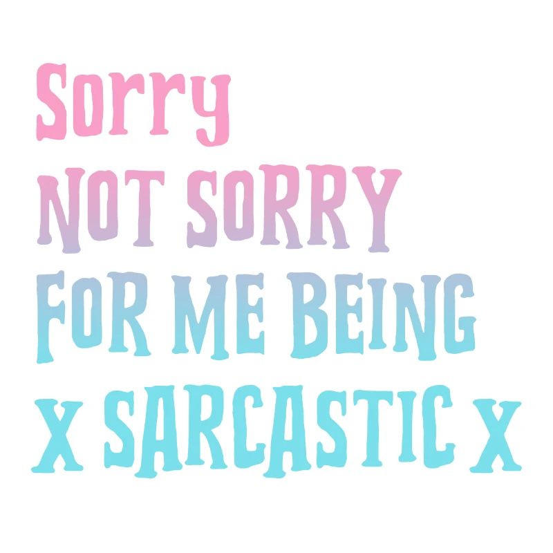 sarcastiquement