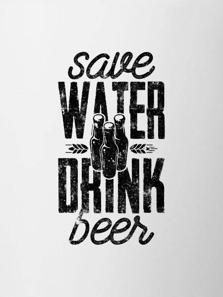 Safe water drink beer