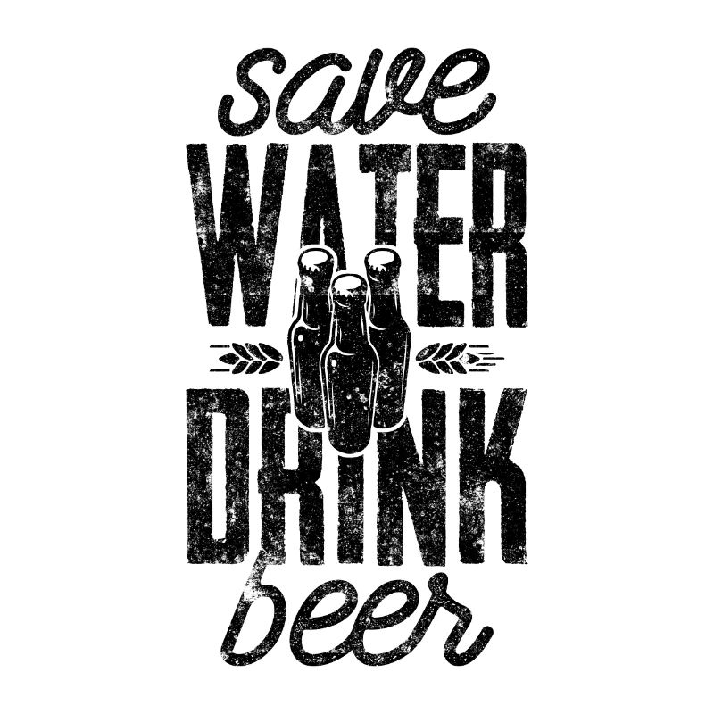 Safe water drink beer