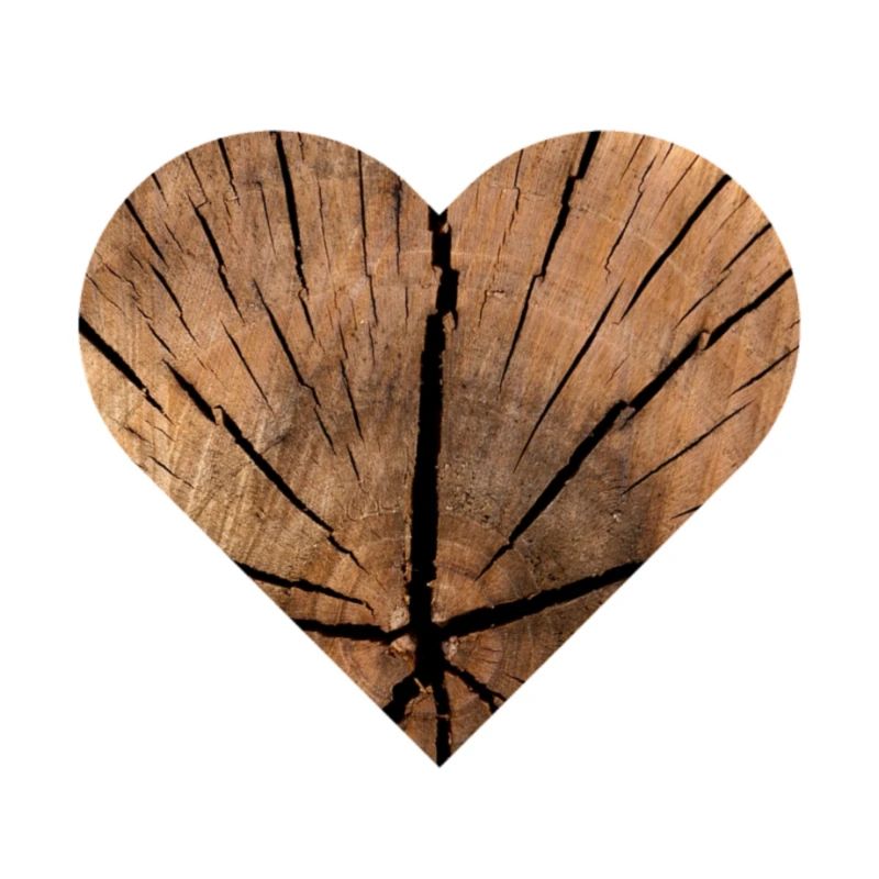 Nature wood love pattern