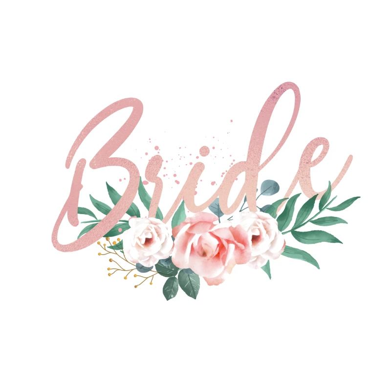 Bride shirt in boho style