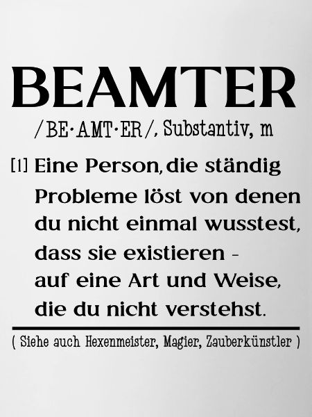 Definition Beamter