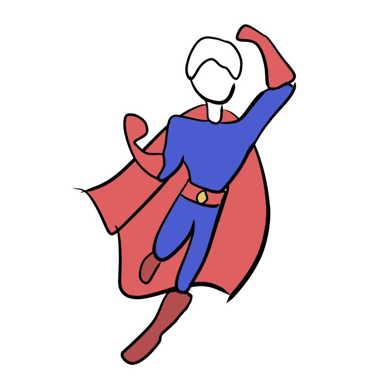 superheld held symbol mann retter