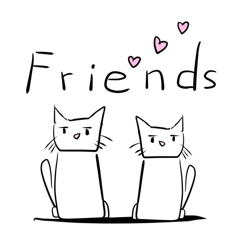 Amis Ami Amitié Chats Chat