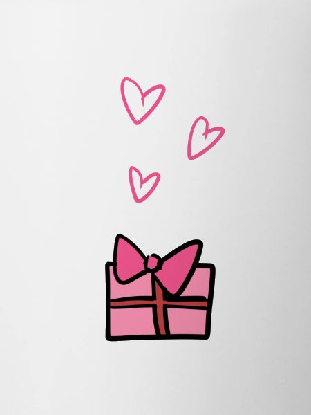 Gift Symbol Give Hearts Christmas