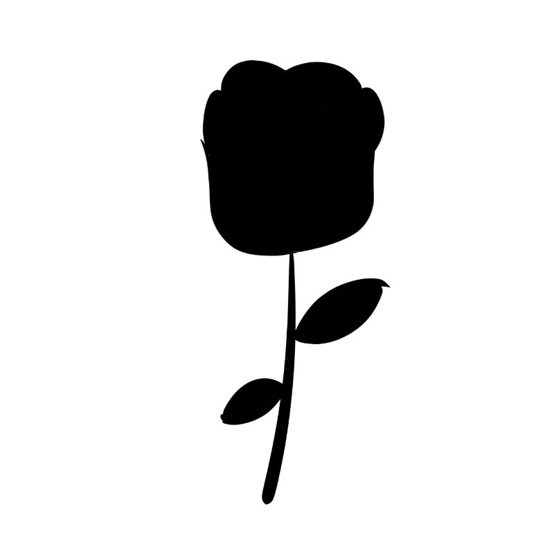 Rose Symbole Fleur Végétale